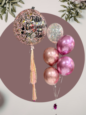 Bouquet de Globos Chic y Sofisticado
