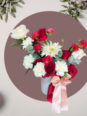 Arreglo Floral Elegante en Base
