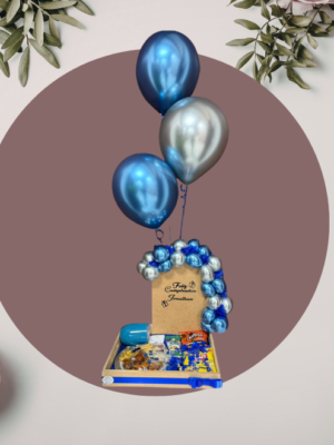 2 Caja Sorpresa con Globos