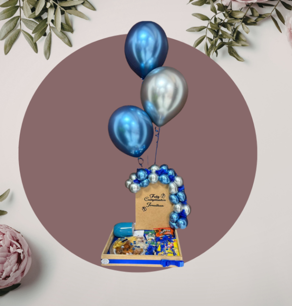 2 Caja Sorpresa con Globos