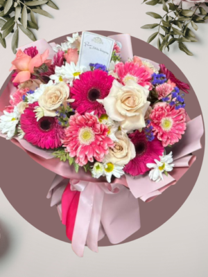 Ramo Floral Mixto Rosado