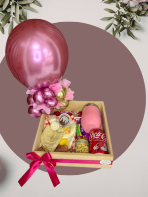 4 Caja de Aperitivos Sorpresa con Globo
