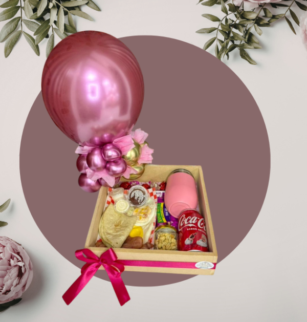 Caja de Aperitivos Sorpresa con Globo