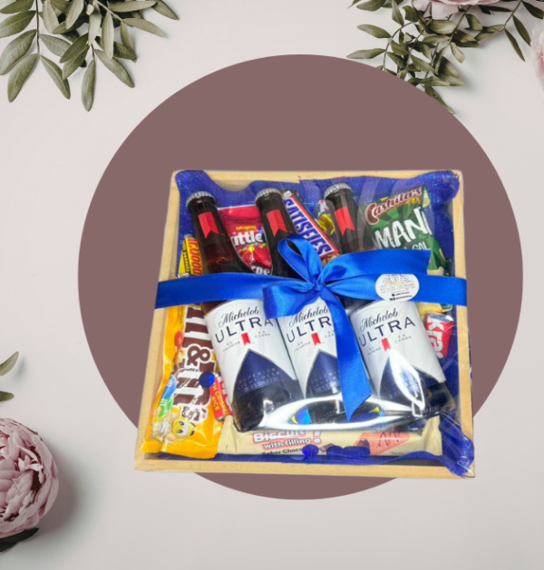Caja de Cervezas y Snacks