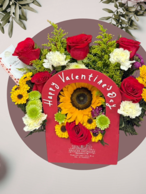 Arreglo Floral “San Valentín”
