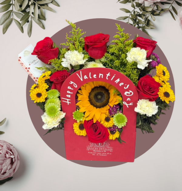 Arreglo Floral “San Valentín”