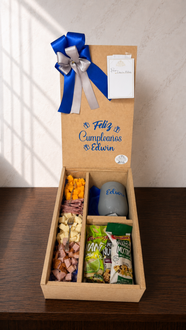 Caja de Aperitivos con Quesos