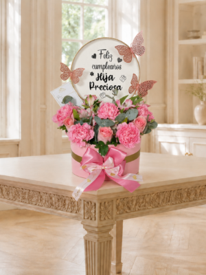 Caja Floral “Hija Preciosa”