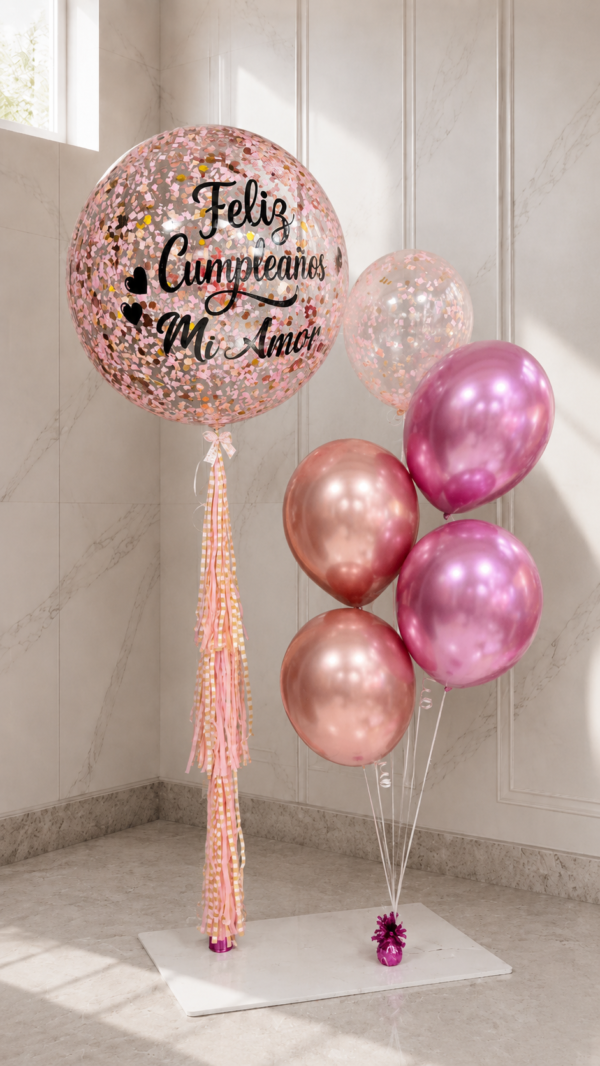 Bouquet de Globos Chic y Sofisticado