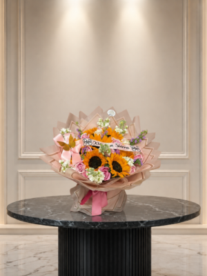 Ramo Girasol & Rosas