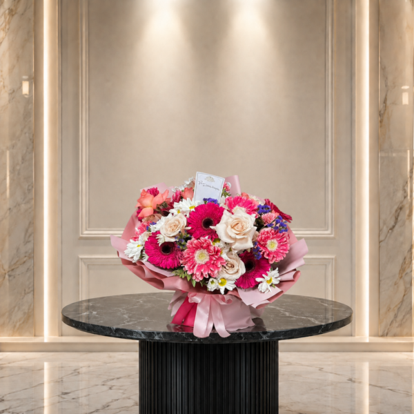 Ramo Floral Mixto Rosado