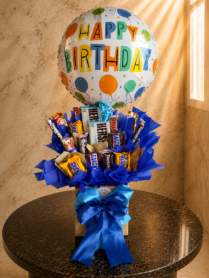 Bouquet Dulce de Cumpleaños para Caballero