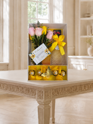 Caja Floral Premium para Dama