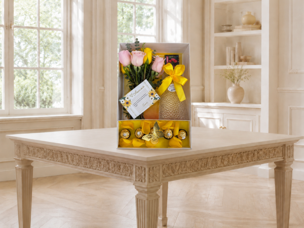 Caja Floral Premium para Dama