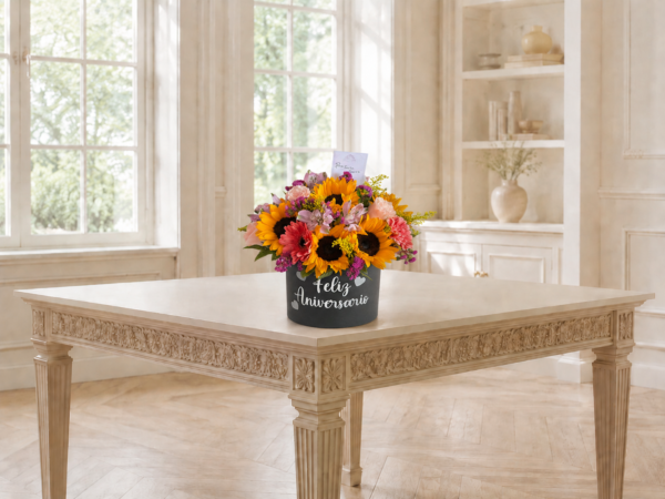 Arreglo Floral de Girasoles para Dama