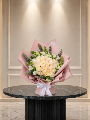 Ramo de Rosas Blancas Premium