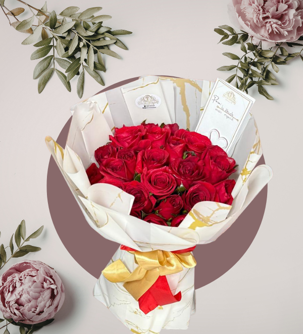 Ramo Premium de Rosas Rojas