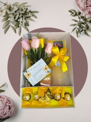 Caja Floral Premium para Dama